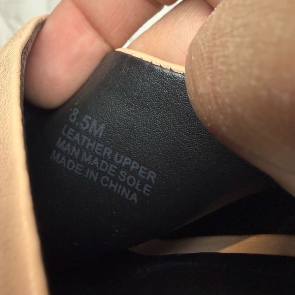 Rebecca Minkoff Women's Tan Leather Mules size 8.5 - Picture 8 of 9